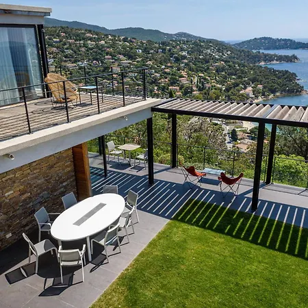 Aquamarine 5 Star Classified With Amazing Sea View Villa Le Lavandou
